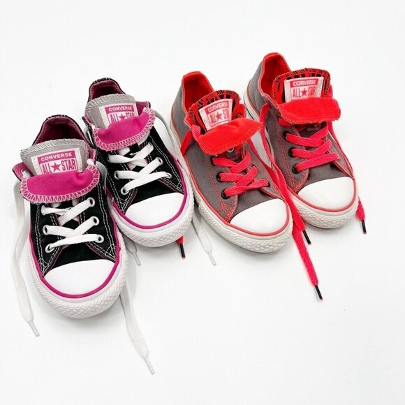 Converse Double Tongue Low Top Chucks Bundle - Picture 1 of 11